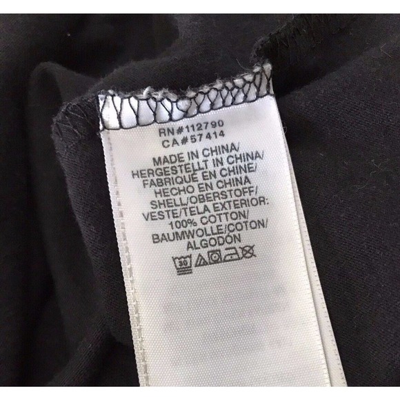 True Religion | Pullover Crewneck Top Youth Girls Size L 14-16 Black Graphic Tee - Picture 6 of 8